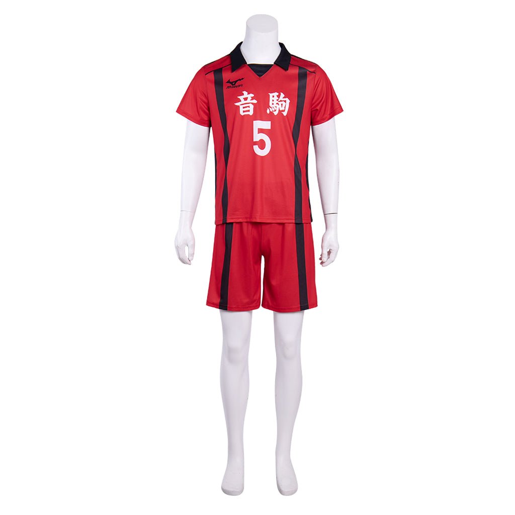 Haikyuu!! Nekoma High School Kenma Kozume NO.5 Team Jersey Cosplay Costume - Official Design-Astricos