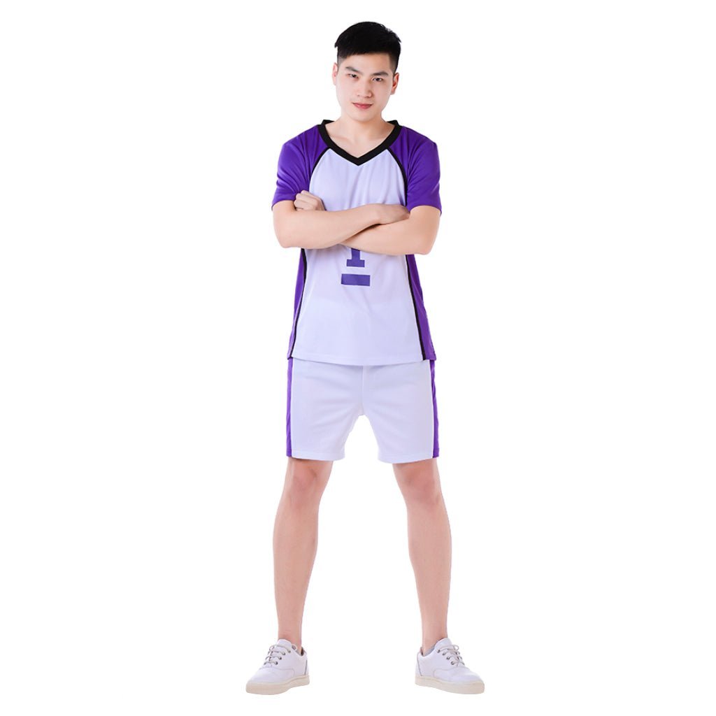 Haikyuu!! Shiratorizawa Academy Wakatoshi Ushijima Cosplay Costume - Premium Quality-Astricos
