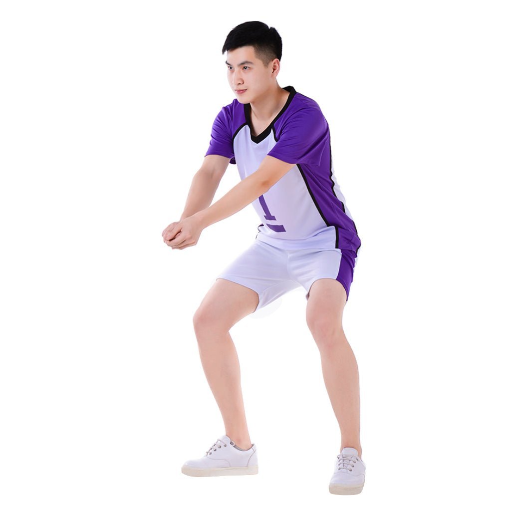 Haikyuu!! Shiratorizawa Academy Wakatoshi Ushijima Cosplay Costume - Premium Quality-Astricos