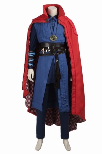Dr. Strange No Way Home Cosplay Costume with Boots - Halloween & Carnival Outfit-Astricos