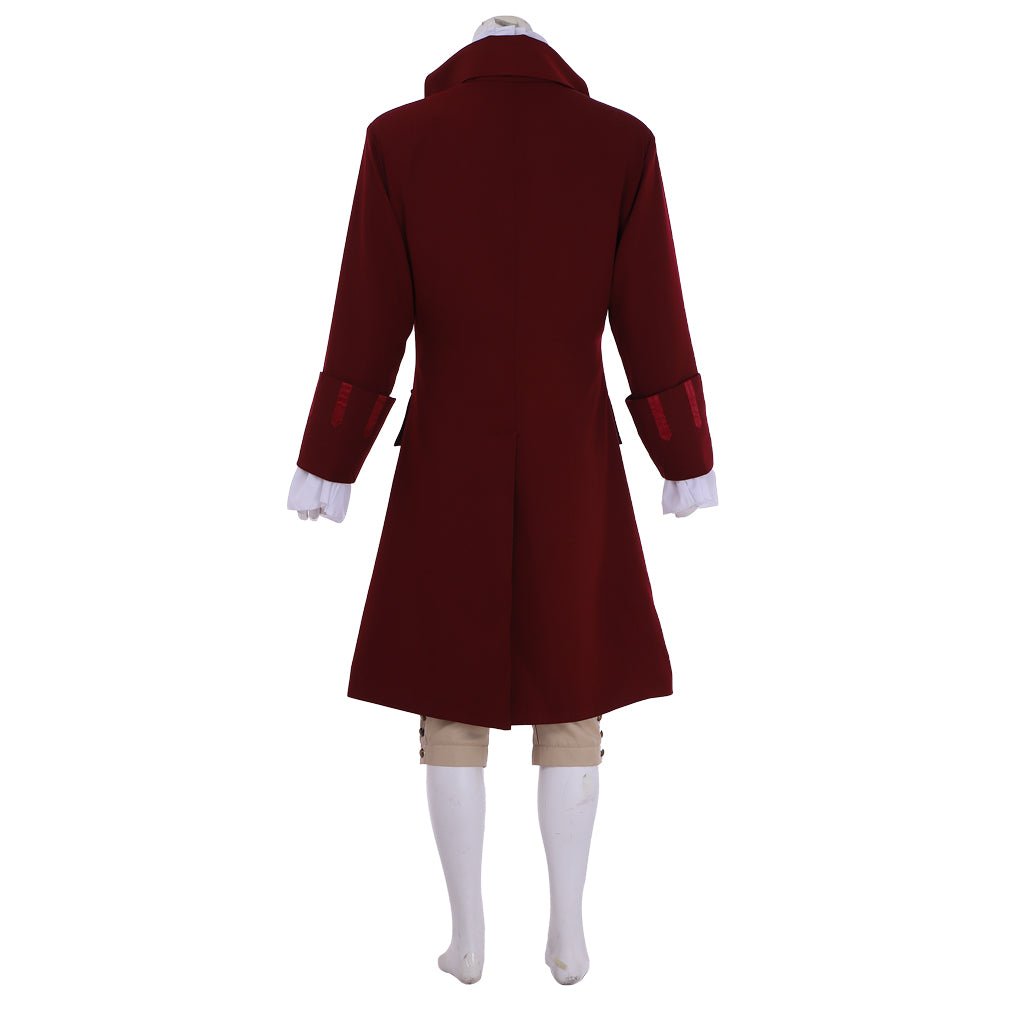 Hamilton Aaron Burr Cosplay Costume - Colonial Aristocrat Suit | Astricos Men Medieval Series-Astricos