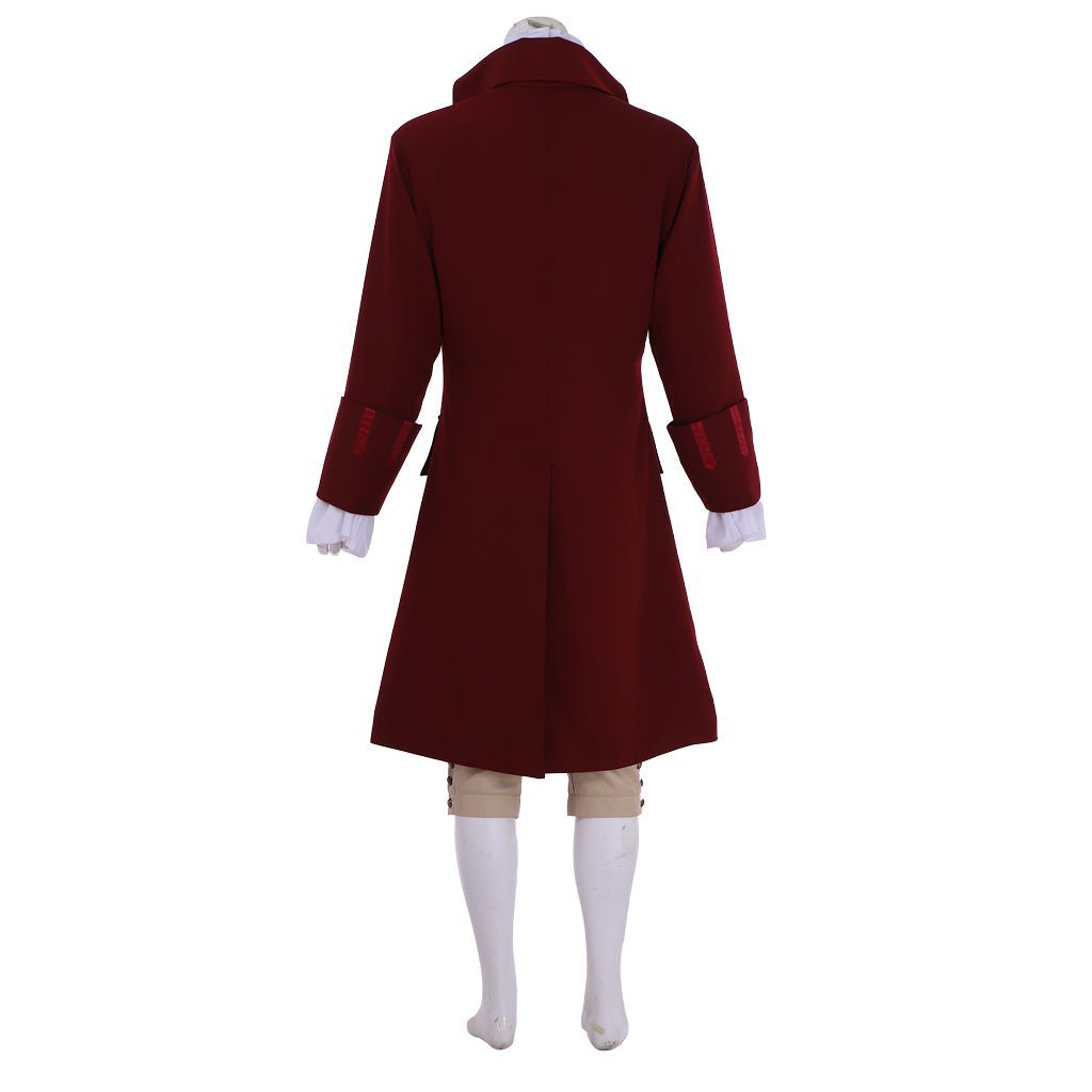 Hamilton Aaron Burr Cosplay Costume - Colonial Aristocrat Suit | Astricos Men Medieval Series-Astricos