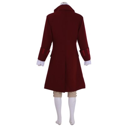 Hamilton Aaron Burr Cosplay Costume - Colonial Aristocrat Suit | Astricos Men Medieval Series-Astricos