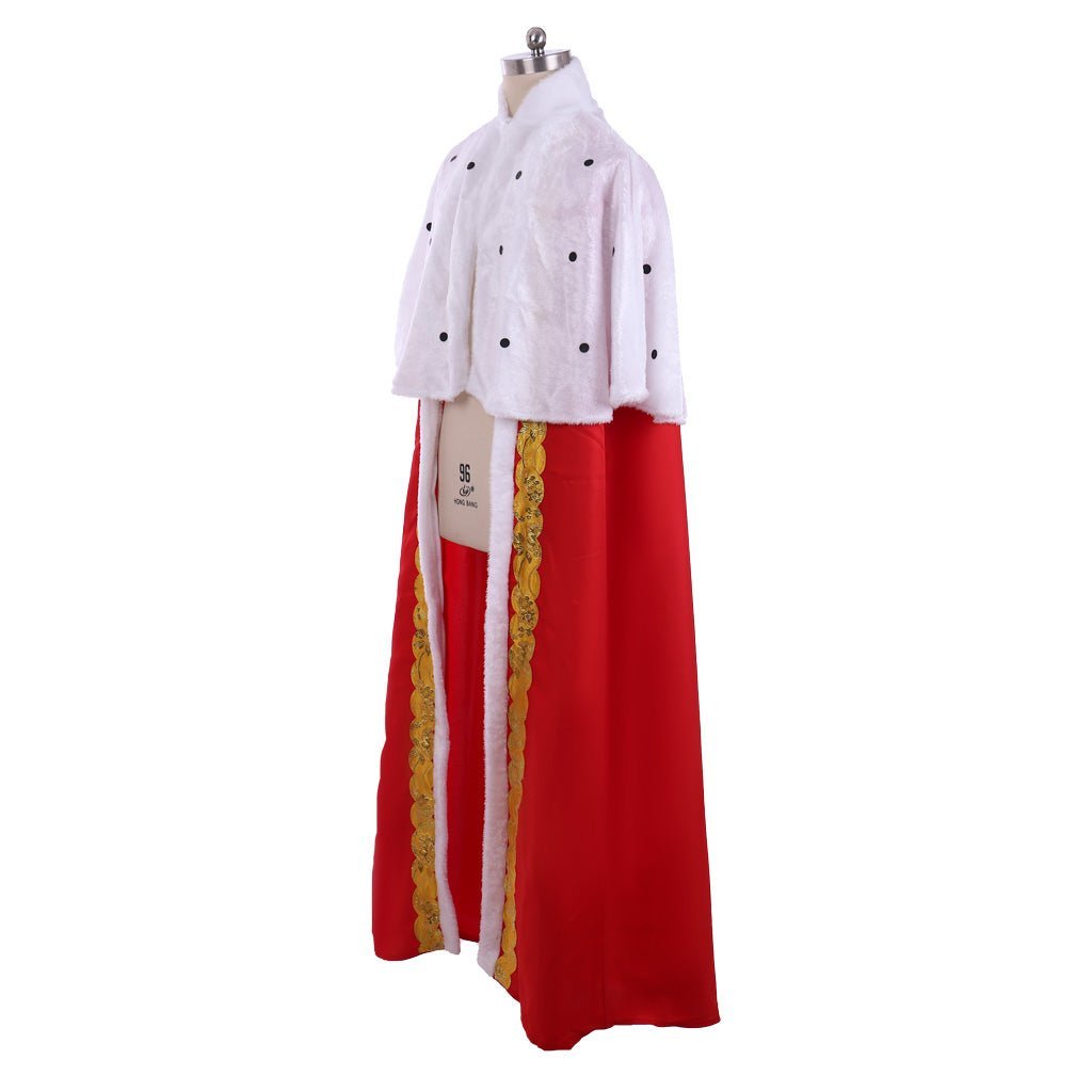 Hamilton King George III Medieval Luxury Cloak - Royal Men’s Cosplay Cape for Halloween & Carnival | Astricos-Astricos