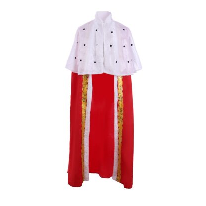 Hamilton King George III Medieval Luxury Cloak - Royal Men’s Cosplay Cape for Halloween & Carnival | Astricos-Astricos