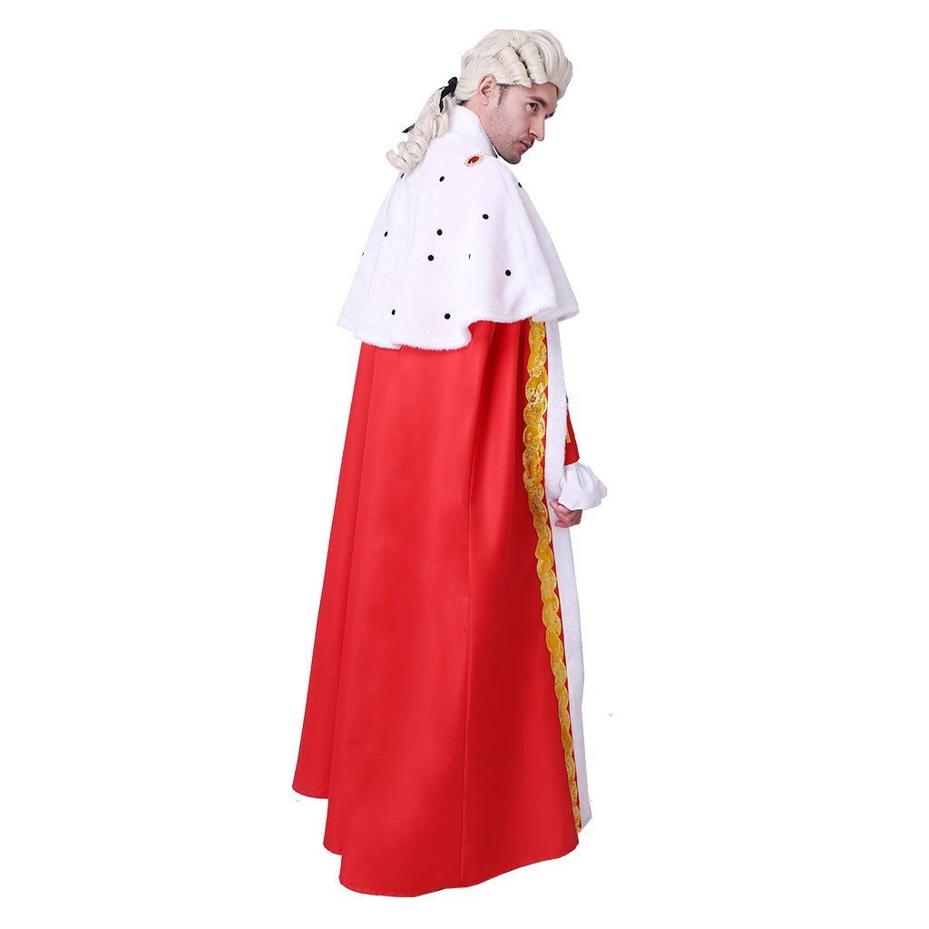 Hamilton King George III Robe Cosplay Costume – Regal Royal Outfit | Astricos-Astricos