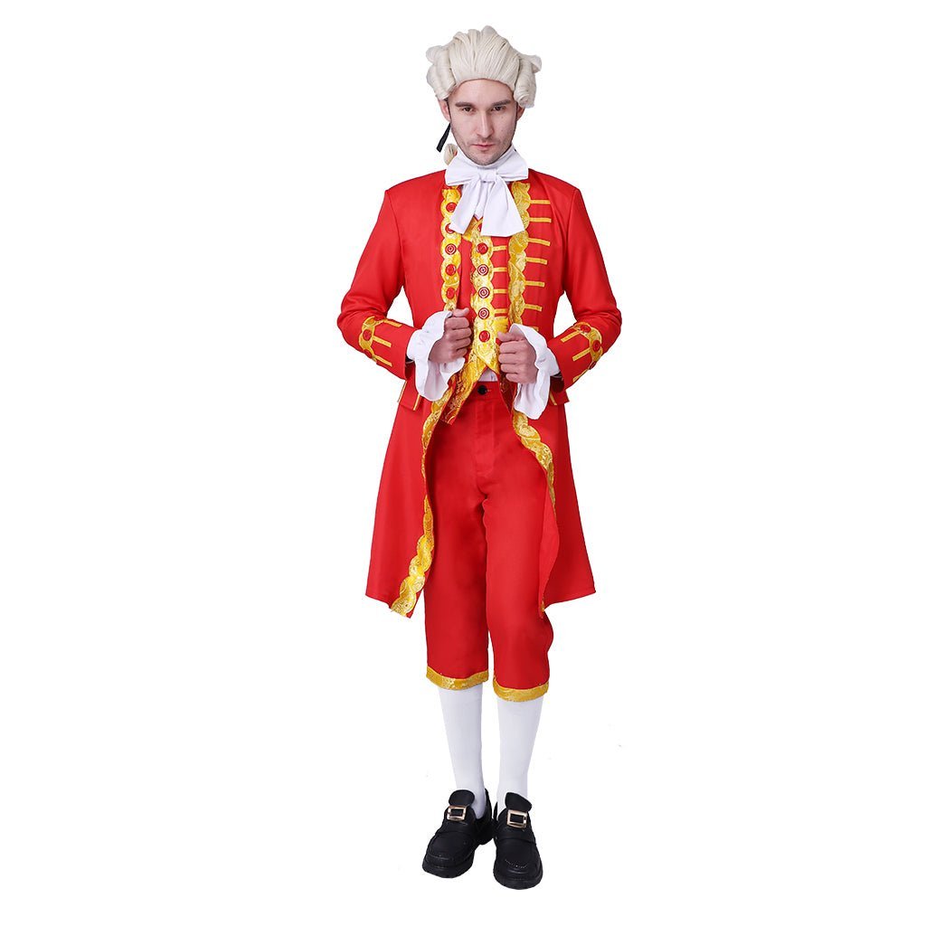 Hamilton King George III Robe Cosplay Costume – Regal Royal Outfit | Astricos-Astricos