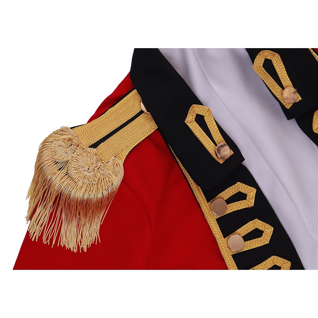 Hamilton Victorian Red Prince Coat – Royal Military Uniform Jacket for Cosplay-Astricos
