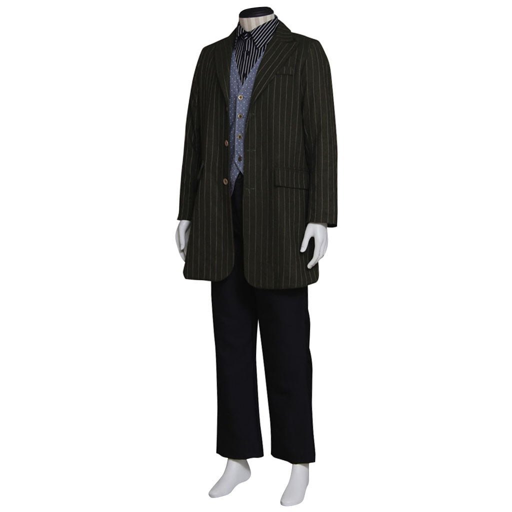 Harry Potter Wizard Robe Cosplay Costume - Authentic Hogwarts Outfit with Accessories-Astricos