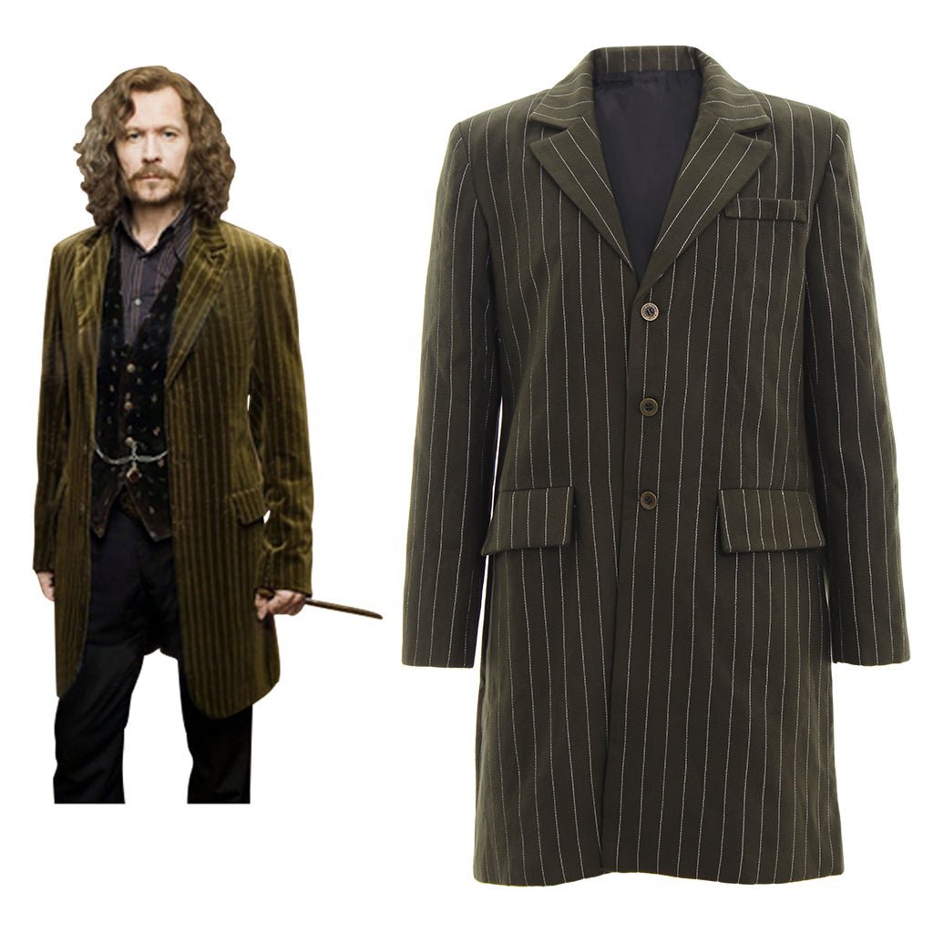 Harry Potter Wizard Robe Cosplay Costume - Authentic Hogwarts Outfit with Accessories-Astricos