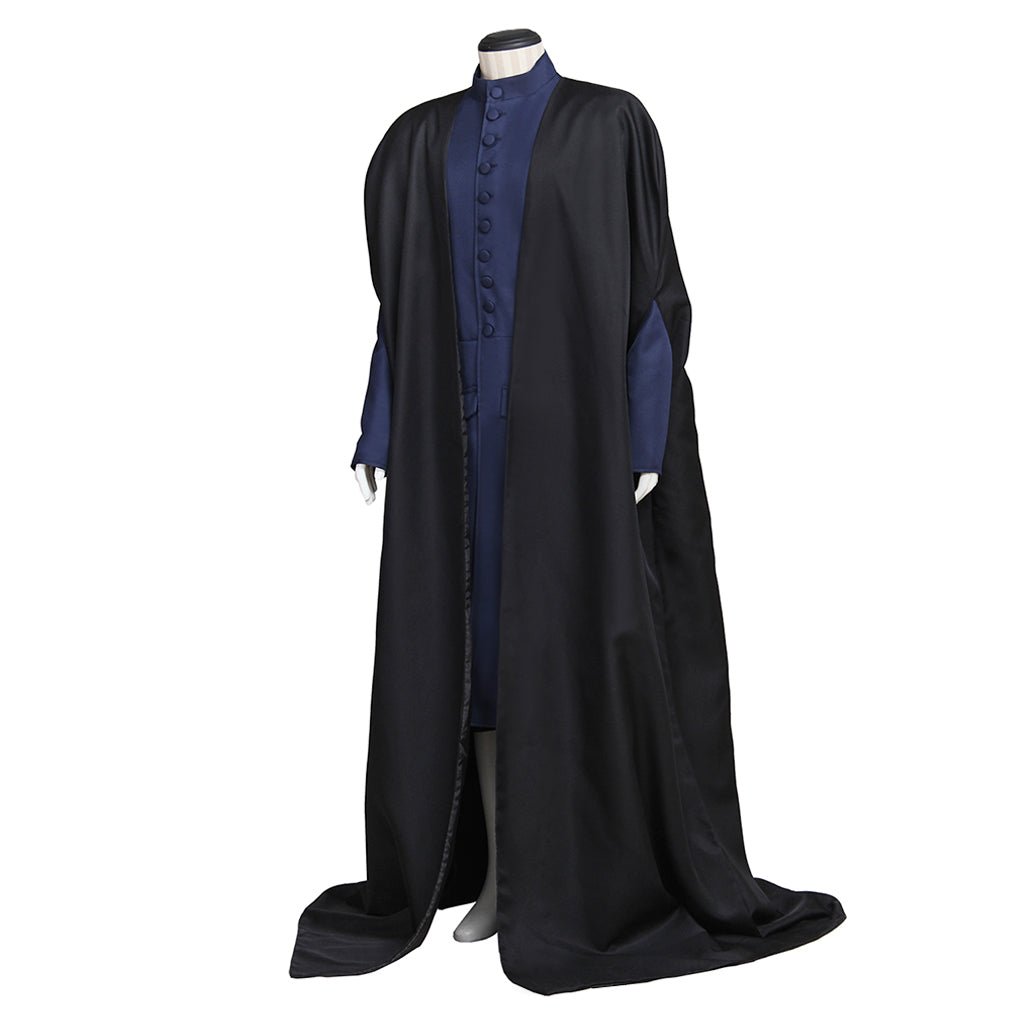 Harry Potter Wizard Robe Cosplay Costume - Authentic Hogwarts Outfit with Accessories-Astricos