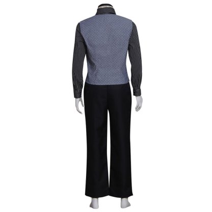 Harry Potter Wizard Robe Cosplay Costume - Authentic Hogwarts Outfit with Accessories-Astricos