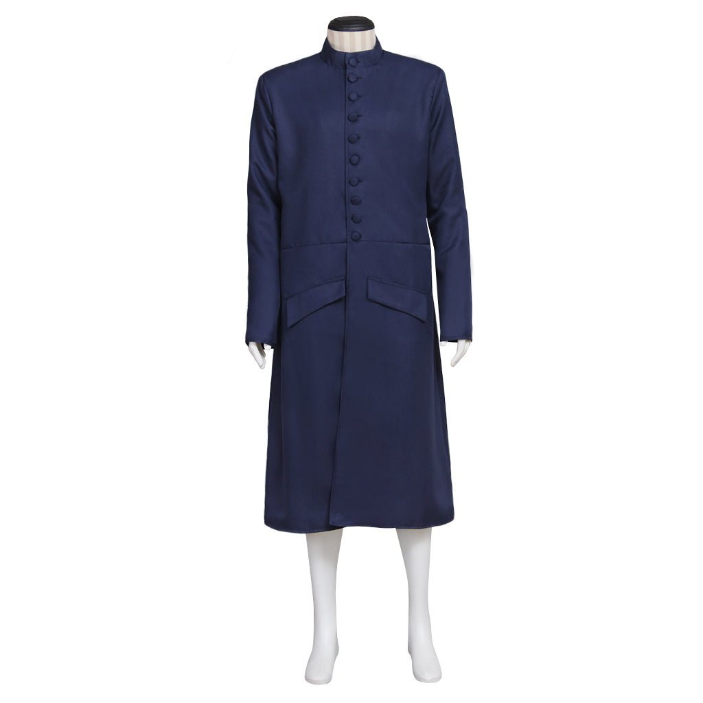 Harry Potter Wizard Robe Cosplay Costume - Authentic Hogwarts Outfit with Accessories-Astricos