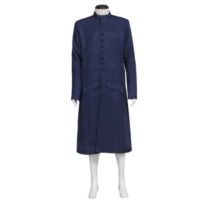 Harry Potter Wizard Robe Cosplay Costume - Authentic Hogwarts Outfit with Accessories-Astricos