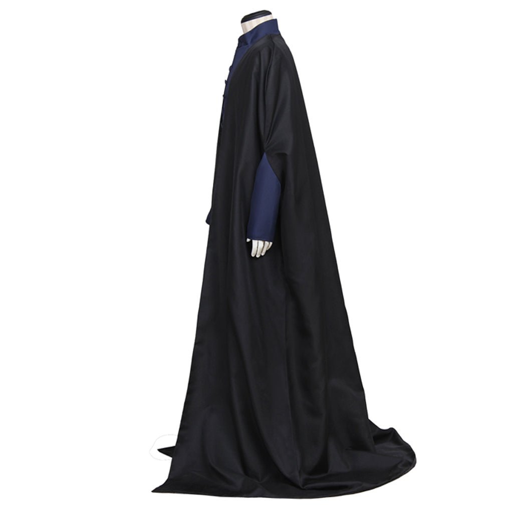 Harry Potter Wizard Robe Cosplay Costume - Authentic Hogwarts Outfit with Accessories-Astricos