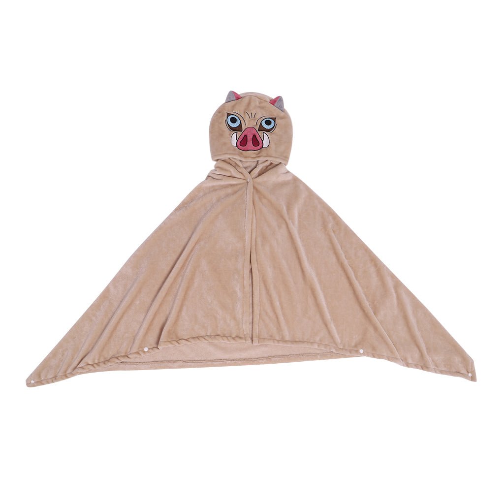 Authentic Hashibira Inosuke Cosplay Costume - Demon Slayer Boar Mask Outfit-Astricos