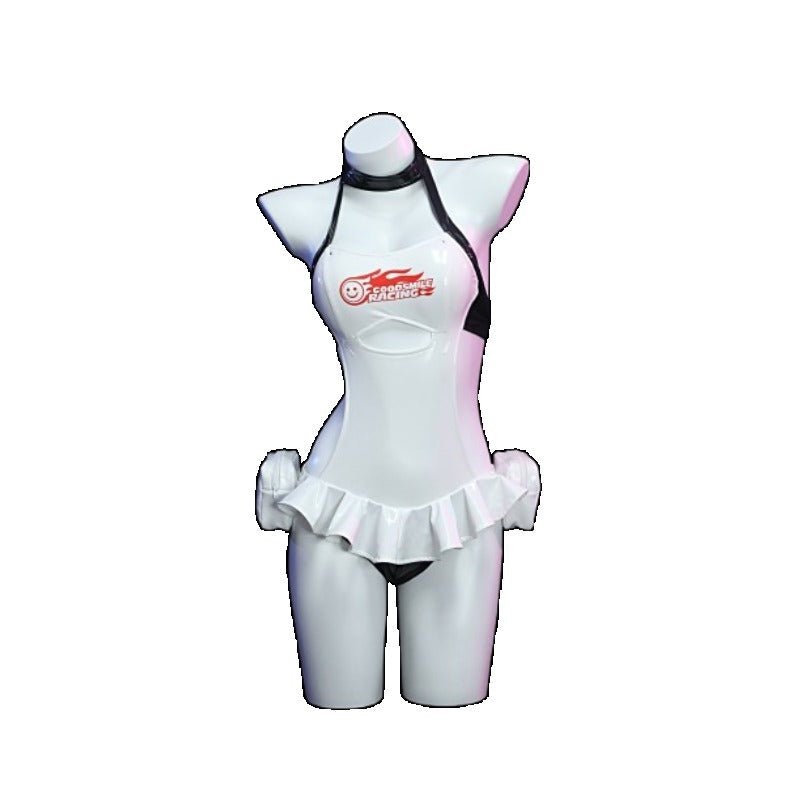Hatsune Miku Racing Suit Bikini Set Anime Cosplay Swimsuit for Summer Beach Gift - Astricos