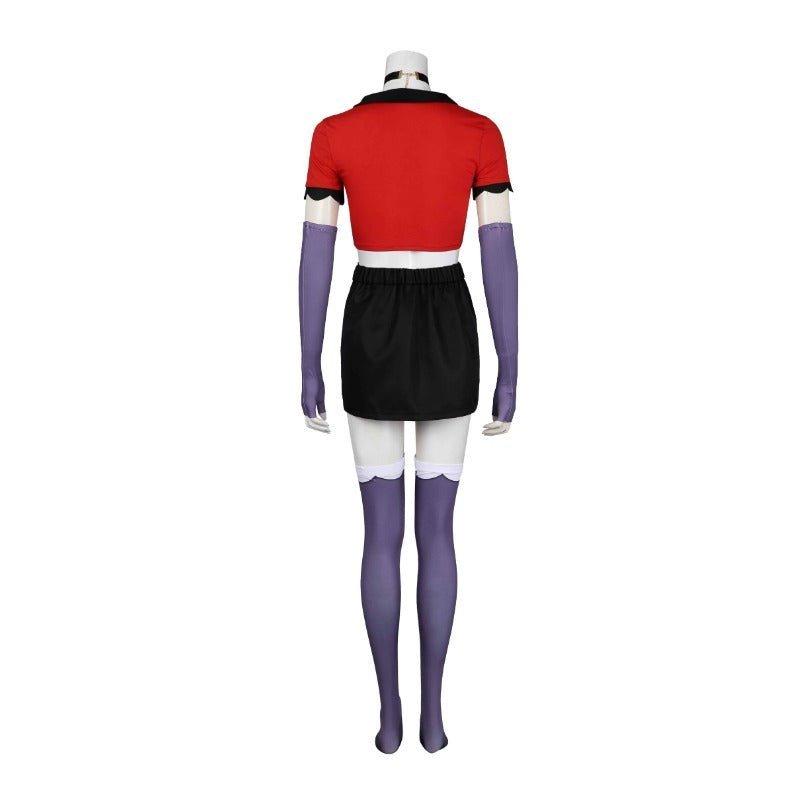 Hazbin Hotel Charlie, Vox, Alastor, and Vaggie Halloween Cosplay Costume Dress Suits - Astricos