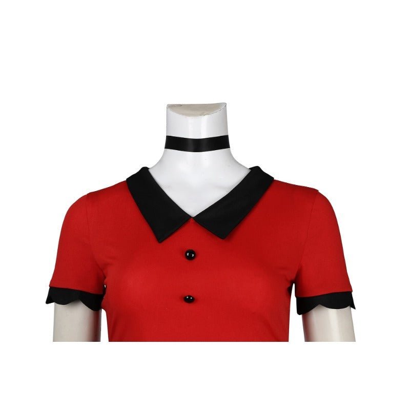 Hazbin Hotel Charlie, Vox, Alastor, and Vaggie Halloween Cosplay Costume Dress Suits - Astricos