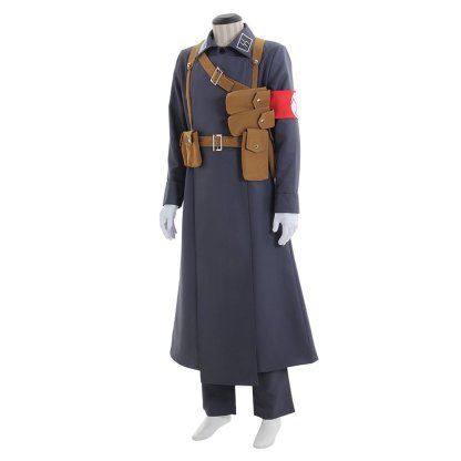 Hellsing Millennium Vampire Soldier Cosplay Costume – Gothic Anime Uniform for Adults-Astricos
