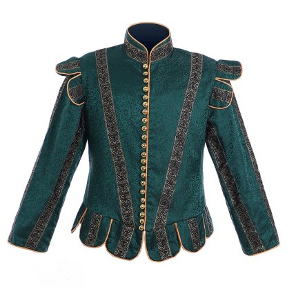 Henry Tudor Renaissance Doublet & Jerkin Cosplay Costume - Medieval Nobleman Outfit | Astricos-Astricos