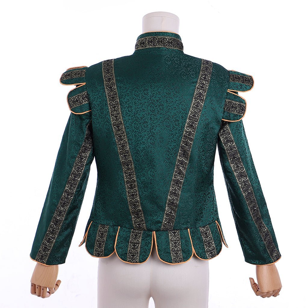 Henry Tudor Renaissance Doublet & Jerkin Cosplay Costume - Medieval Nobleman Outfit | Astricos-Astricos