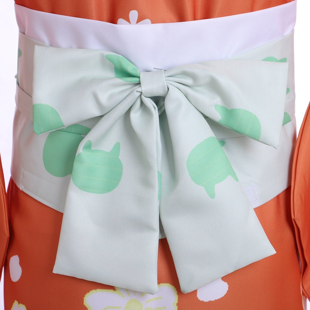 Hiyoko Saionji Danganronpa Cosplay Costume - Authentic Japanese Kimono Outfit-Astricos