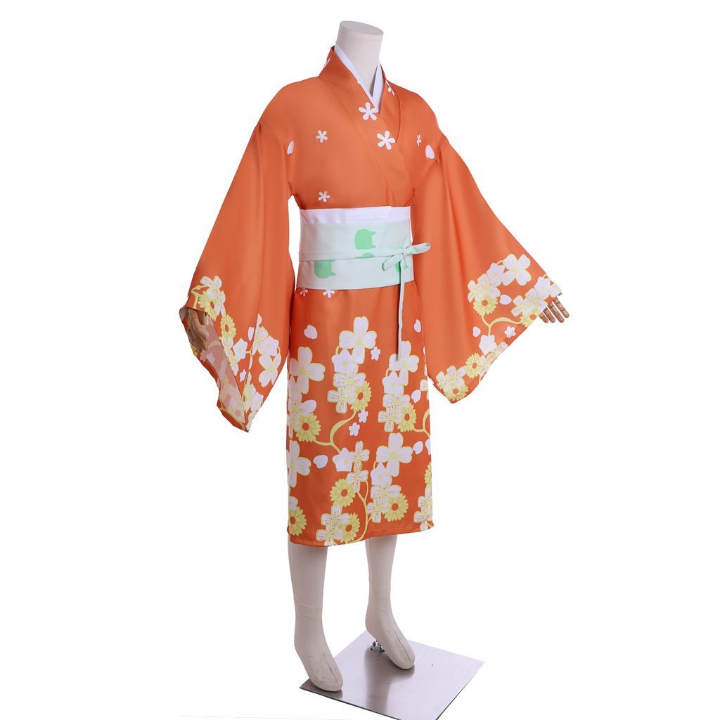Hiyoko Saionji Danganronpa Cosplay Costume - Authentic Japanese Kimono Outfit-Astricos