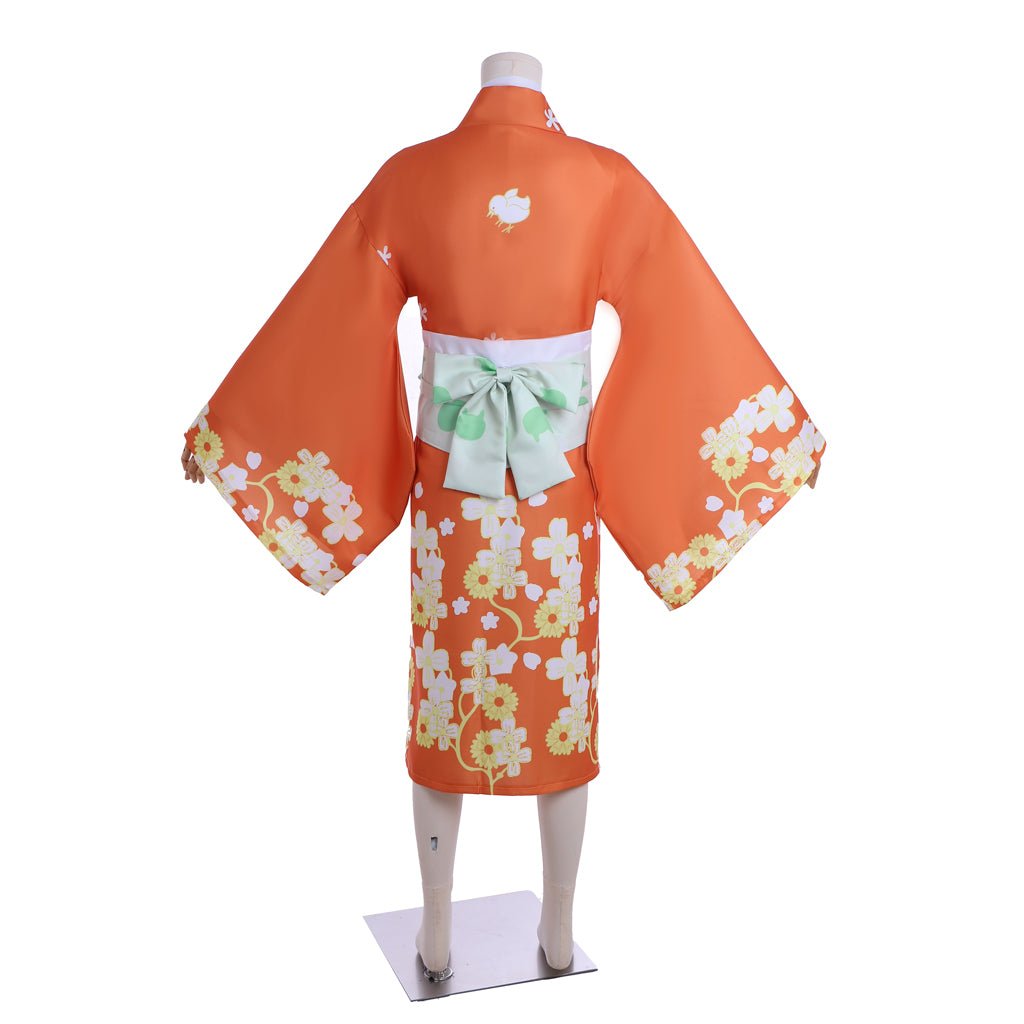 Hiyoko Saionji Danganronpa Cosplay Costume - Authentic Japanese Kimono Outfit-Astricos