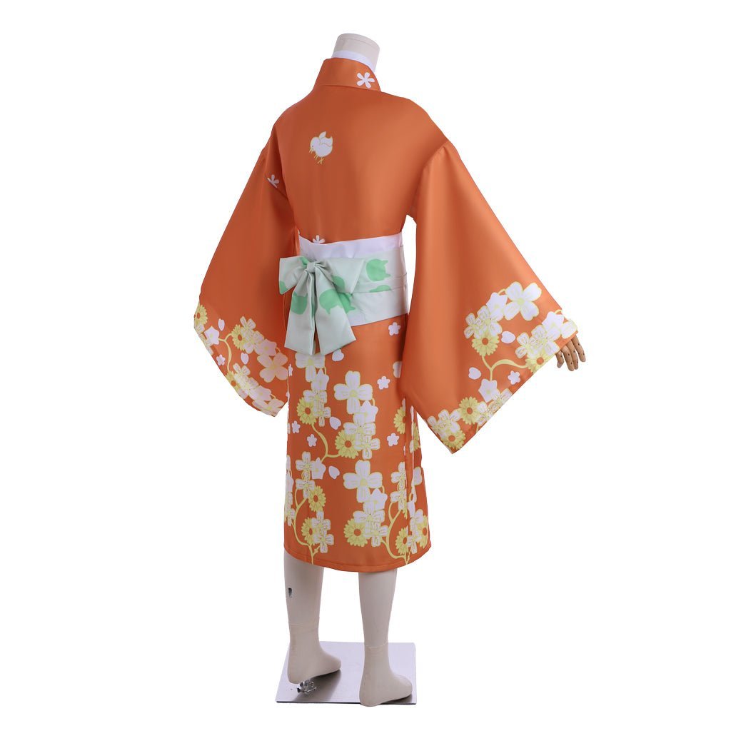 Hiyoko Saionji Danganronpa Cosplay Costume - Authentic Japanese Kimono Outfit-Astricos