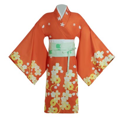 Hiyoko Saionji Danganronpa Cosplay Costume - Authentic Japanese Kimono Outfit-Astricos
