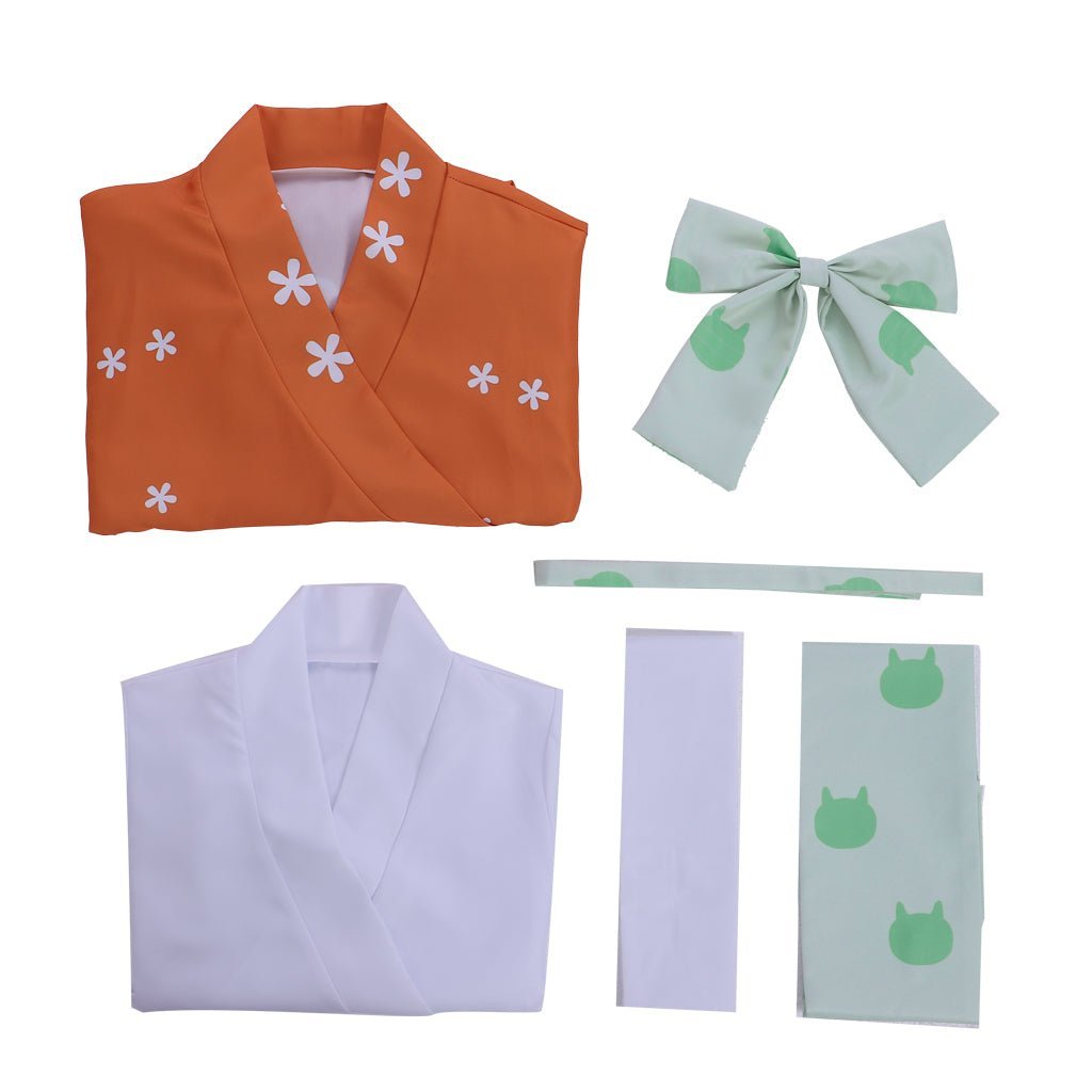 Hiyoko Saionji Danganronpa Cosplay Costume - Authentic Japanese Kimono Outfit-Astricos