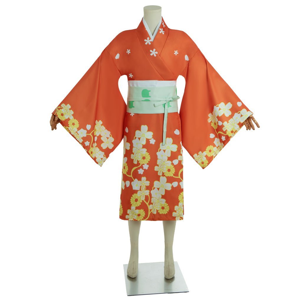 Hiyoko Saionji Danganronpa Cosplay Costume - Authentic Japanese Kimono Outfit-Astricos