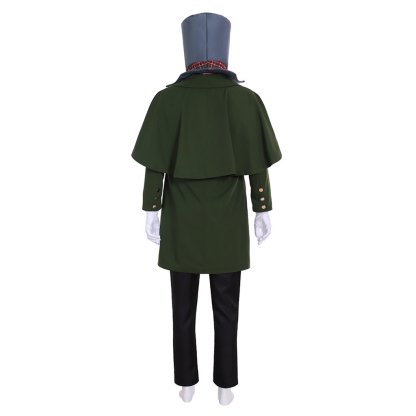 Men's Dickens Victorian Gentleman Christmas Carol Yuletide Costume - Holiday Caroler Outfit-Astricos