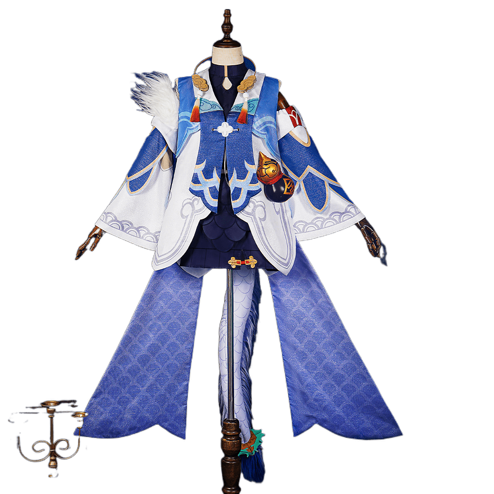 Honkai Star Rail Bailu Cosplay Costume – Perfect for Female Fans of the Game! - Astricos