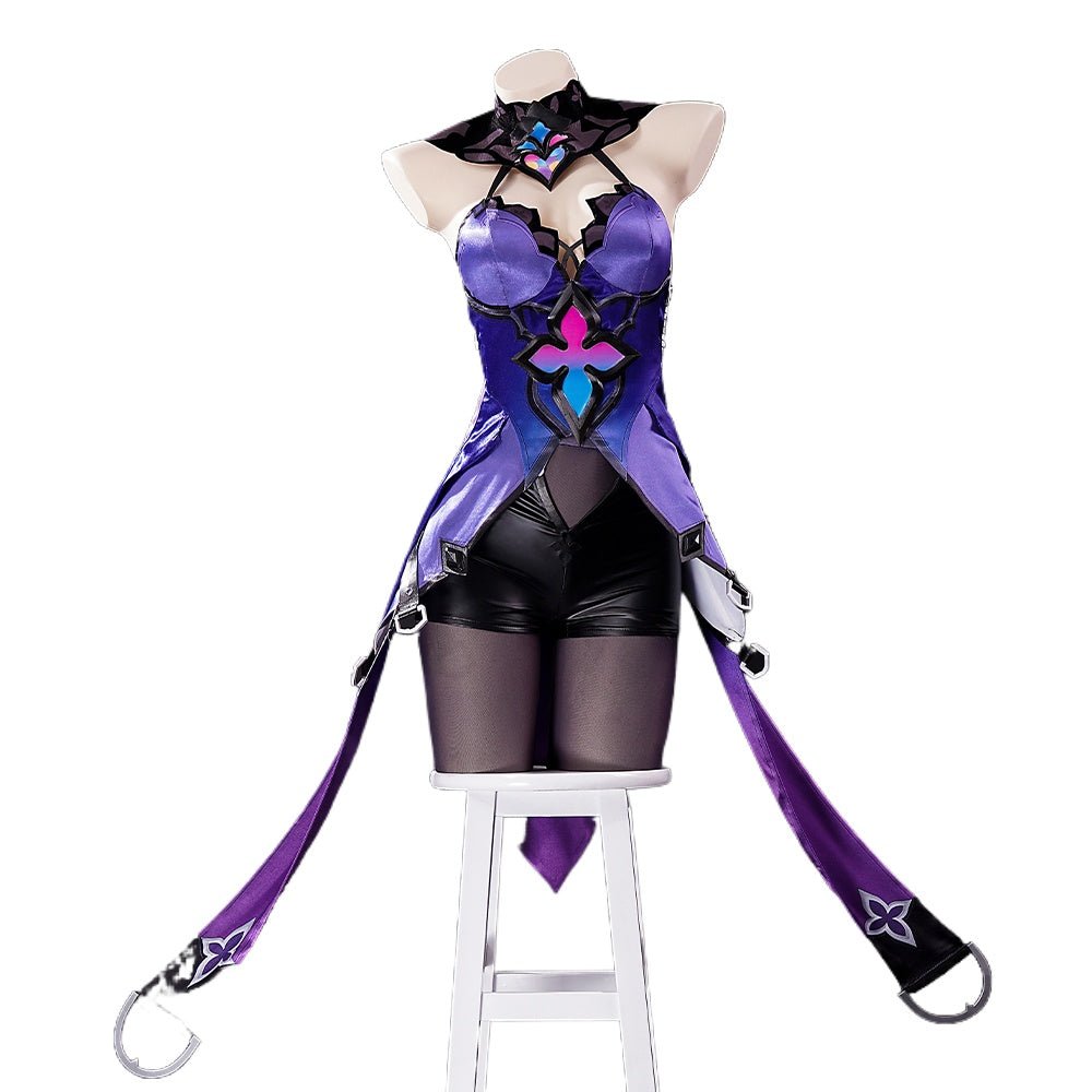 Honkai: Star Rail Black Swan Cosplay Costume - Enigmatic & Elegant Outfit-Astricos