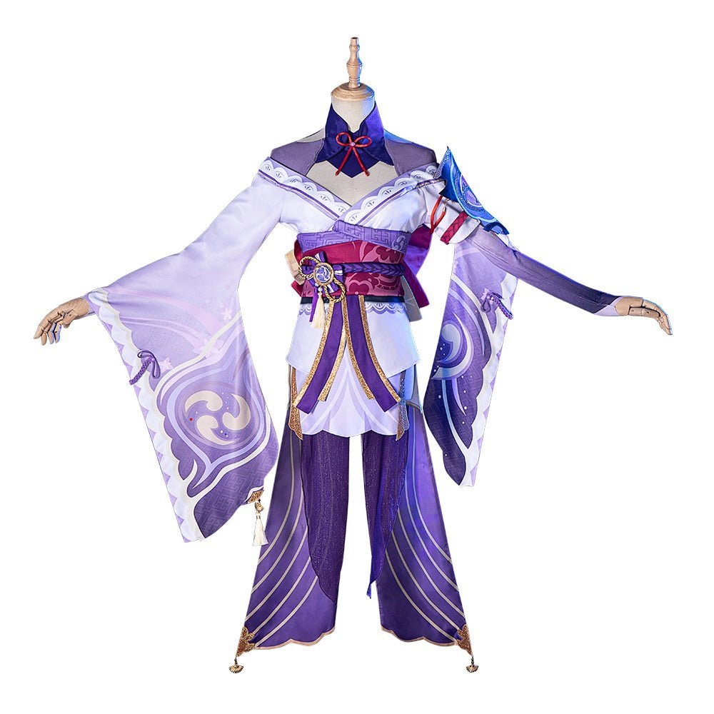 Honkai: Star Rail Raiden Shogun Cosplay Costume - Premium Electro Archon Baal Outfit-Astricos