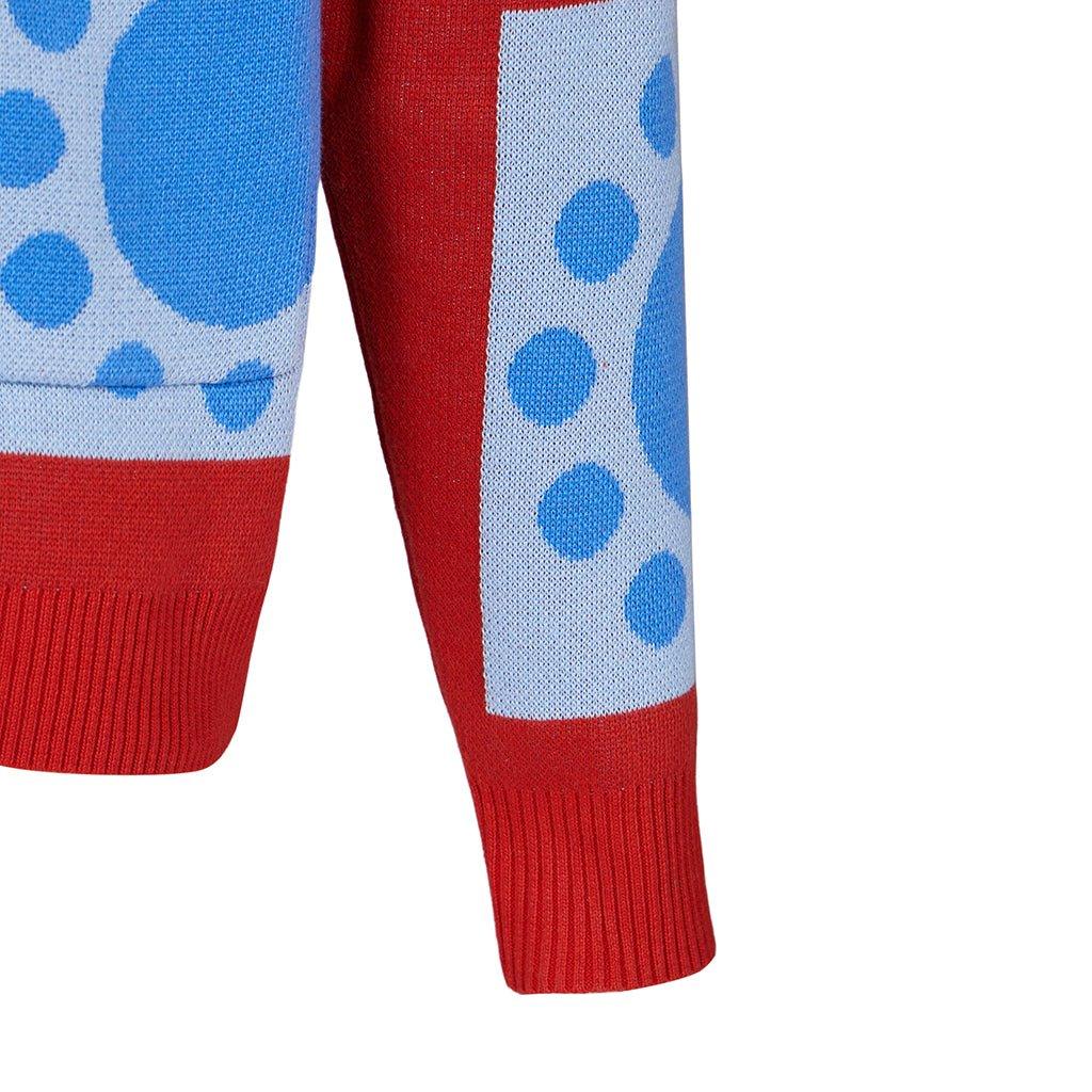 Wano Country Luffy Cosplay Sweater | One Piece Anime Cardigan for Adults | Halloween Costume-Astricos