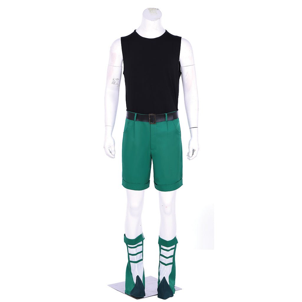 Hunter x Hunter Gon Freecss Green Suit Cosplay Costume - Astricos-Astricos