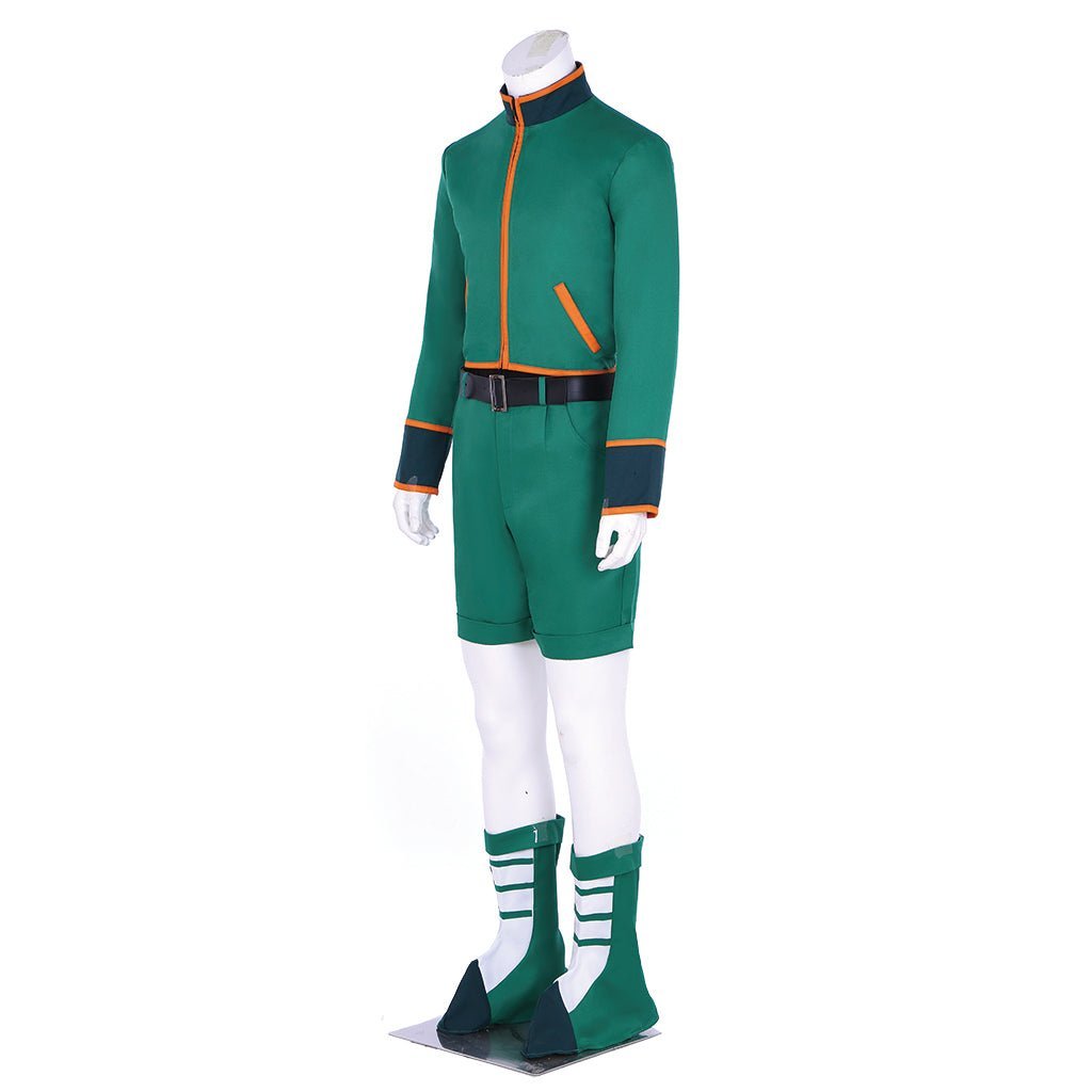 Hunter x Hunter Gon Freecss Green Suit Cosplay Costume - Astricos-Astricos