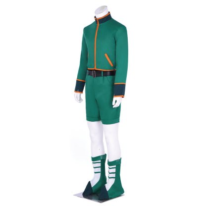 Hunter x Hunter Gon Freecss Green Suit Cosplay Costume - Astricos-Astricos