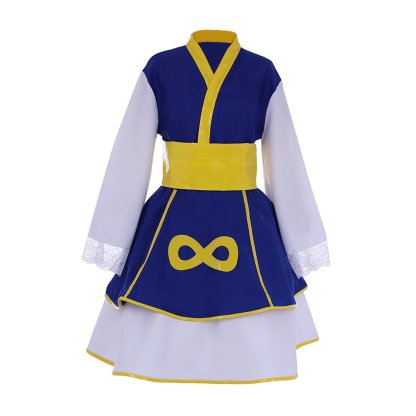Kurapika Lolita Kimono Dress - Hunter x Hunter Anime Cosplay Costume-Astricos