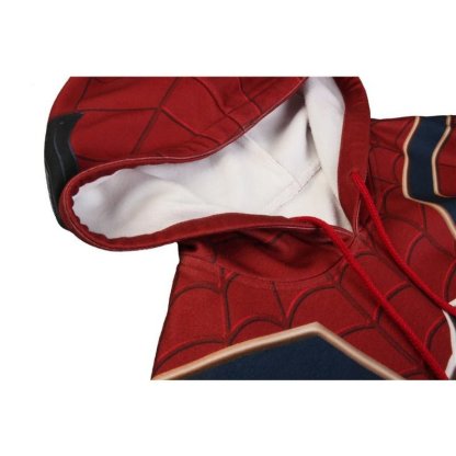 Infinity War Iron Spider Hoodie Sweatshirt Pullover Spiderman Cosplay Costume - Astricos