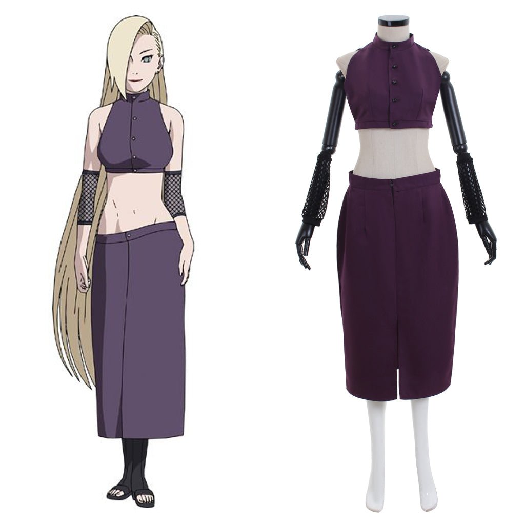 Ino Yamanaka Naruto Cosplay Costume - Authentic Anime Outfit-Astricos