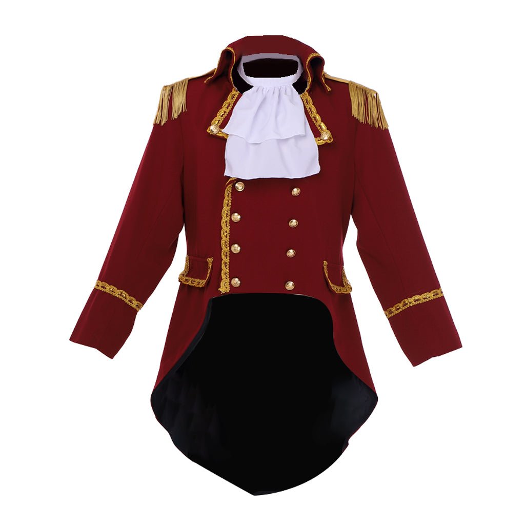 Hamilton-Inspired Aristocratic Military Jacket | Gothic Colonial Men’s Cosplay Costume | Astricos-Astricos