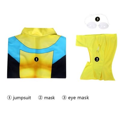 Invincible Mark Grayson Cosplay Costume - Hero Suit Outfit for Cosplay Events - Astricos
