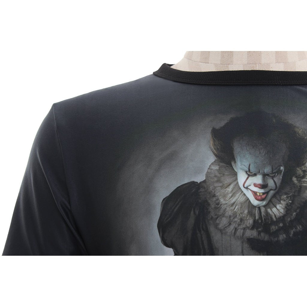Pennywise the Clown Cosplay Costume T-Shirt - It: Chapter One Official Merch-Astricos