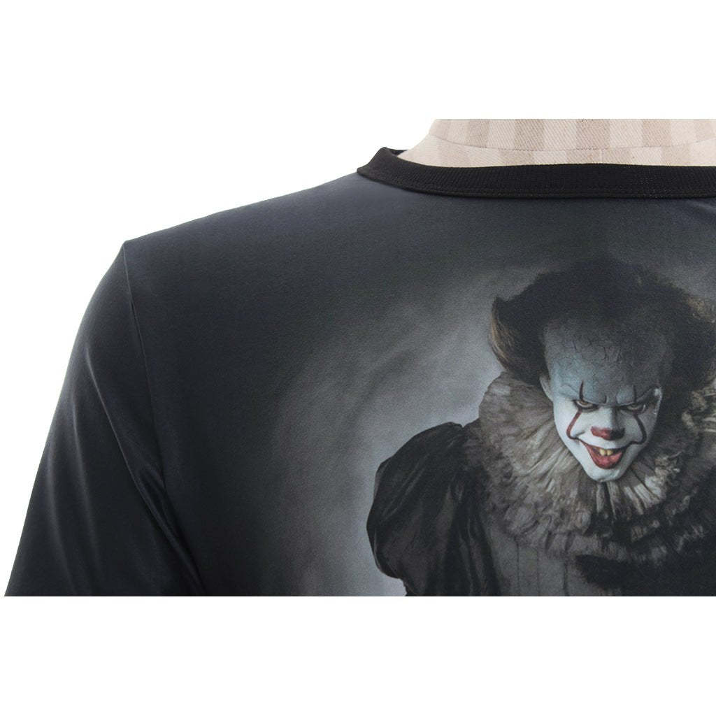 Pennywise the Clown Cosplay Costume T-Shirt - It: Chapter One Official Merch-Astricos