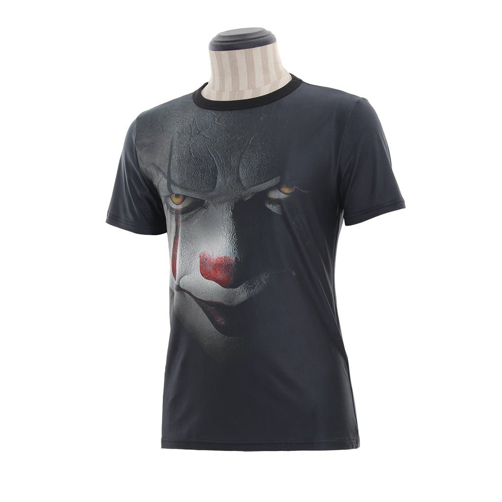 Pennywise the Clown Cosplay Costume T-Shirt - It: Chapter One Official Merch-Astricos