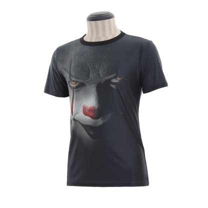 Pennywise the Clown Cosplay Costume T-Shirt - It: Chapter One Official Merch-Astricos